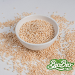 Quinoa inflada con azúcar