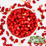 Maní confitado rojo